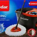 O-Cedar EasyWring Microfiber Spin Mop and Bucket Floor Cleaning System