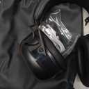 PROHEAR 037 Bluetooth 6.0 Hearing Protection Headphones with Rechargeable 1500mAh Battery, 30dB SNR Safety Noise Reduction Ear Muffs 120H Playtime for Mowing, Workshops, Snowblowing - Black