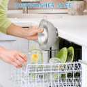 Colander for Kitchen, 3QT, Stainless Steel Colander Strainer with Handle for Fruits Vegetables Cooking Food, Dishwasher Safe