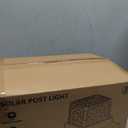 VIODAIM Solar Post Cap Lights 4x4 5x5 6x6, Waterproof Firefly, 8-Pack