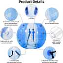 2PCS Inflatable Bumper Balls, 5Ft Human Bubble Ball, Zorb Ball for Adults or Children, Human Hamster Ball, Bubble Soccer Playground Balls