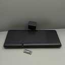 Klearlook Upgraded Adjustable Keyboard Tray for Above Desk & Under Desk Use  Ergonomic SitStand Keyboard Riser with 360° Rotation, 24.4"×10" Keyboard Stand with Wrist Rest & Storage Drawer  Black