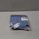 RUNNING GIRL Sports Bras for Women, Medium-High Impact Running Strappy Sports Bra with Removable Pads (Blue, XL)