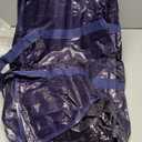 6 Pack Extra Heavy Duty Large Moving Bags with Strong Zipper & Comfortable Handles, Sturdy & Durable Clothes Storage Bags Totes Bins, Blue Packing Moving Boxes for College Supplies, Dark Blue