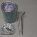 BJPKPK Insulated Coffee Mug with 2 Lids, 25oz Stainless Steel Insulated Tumbler with Handle, Double Wall Vacuum Coffee Cups, BPA Free Travel Mug for Coffee, Tea and Drinks, Blue