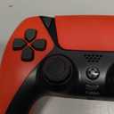 Crazy Controllerz Custom Wireless Controller for PS5 with Z-Touch™ Seamless Soft Touch Front Shell and Z-Grip™ Comfort Zones - Energetic Orange