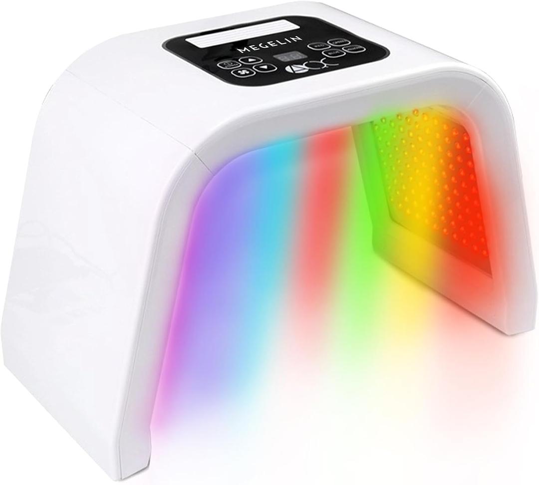Megelin 8 in 1 Colors LED Light Therapy Machine