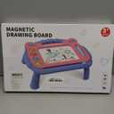 Magnetic Drawing Board for Toddlers 3, Color Erasable Doodle Writing Pad, Learning Painting Sketch Pad, Best Birthday Easter Christmas Halloween Kids Toy Gifts for Boys and Girls(Blue)