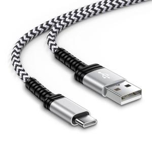 10FT USB C Cable Fast Charging for Moto Razr 50 Ultra 2024/Moto Edge 50 Pro/Moto G Stylus/Play/Power 2025 2024,USB A to USB Type C Android Phone Car Cord for Samsung Galaxy S25 Edge Ultra/S25/S24/S23 (White)