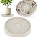 2 Pack Plant Caddy with Wheels,15" Rolling Plant Stand 195 LBS Heavy Duty with Hidden 360  Rotating Silent Wheel Wheels for Outdoor Indoor Large Plant Pots, Flower Pot, Patio