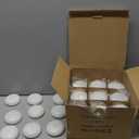 Tuyai (Set of 36) Floating Candles, 3 inch White Dripless Wax Burning Candles, for Weddings, Party, Special Occasions and Home Decorations