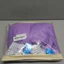 2 Pack 6ft Purple Table Skirt for Baby Shower Girl Lavender Tutu Table Skirts for Rectangle Tables or Round Tables Tulle Table Cloth for Parties Mermaid Butterfly Elephant Birthday Wedding Decorations