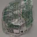 Thirstystone 4 Pack Natural Black Marble Round Coasters with Protective Felt Feet on The Bottom 4" Diameter Elegant Heat Tolerant Easily Wipes Clean