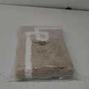 Madison Park Evan 100% Cotton Bathroom Rug Non Slip Backing-Luxrurious Tufted Plush Bath Mat Absorbent, Quick Dry, Spa Design Shower Room Dcor, 20x30, Taupe