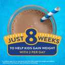 PediaSure Grow & Gain with Immune Support Shake Mix Powder, 23 Vitamins & Minerals, 6g Protein, Non-GMO, Gluten-Free, Kids Nutrition, Chocolate, 14.1 oz Can, Pack of 6-48 servings