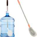 2-Pack Bucket Brush, Bottle Brush for Cleaning Extra Long Bottles, Gallon Jug Cleaner, Water Bottle Cleaner.