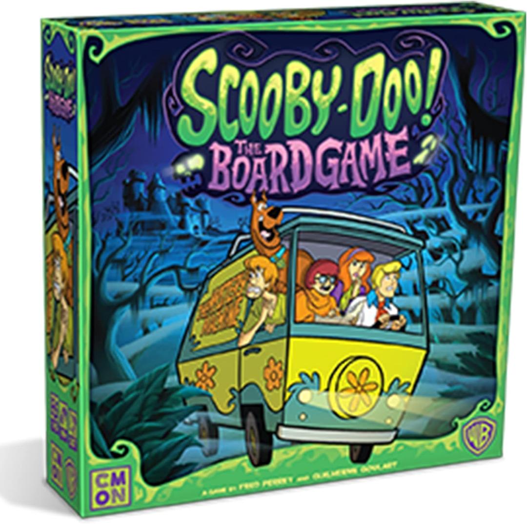 Scooby-Doo! The Board Game | Mystery Game | Strategy Game Based on the Hit TV Series | Cooperative Family Game for Adults and Kids | Ages 10+ | 1-5 Players | Average Playtime 30 Minutes | Made by CMON