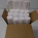 2 Pack Under Door Draft Stopper - Bottom Door Gap Filler & Seal - Windproof Coating Cover - Fits 30 to 36 Door - Block Noise, Sound, Cold Air, Light, Wind - Easy Install Draft Blocker - White