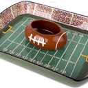 Football Stadium Chip And Dip Sports Serving Set