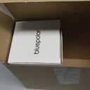 BLUEPOLAR 13oz/400ml Glass Water Tumbler with Straw and Lid Sealed Carry On Thick Wall Iced Coffee Cup Glass Cup for Water, Iced Tea Fruit Juice Etc (White-2Pack)