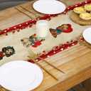 Vintage Valentine's Day Table Runner Valentines Decorations - Red Love Vintage Style Boys and Girls Valentines Day Anniversary Home Kitchen Dining Table Decor, Valentines Party Decor 13 x 72 Inch