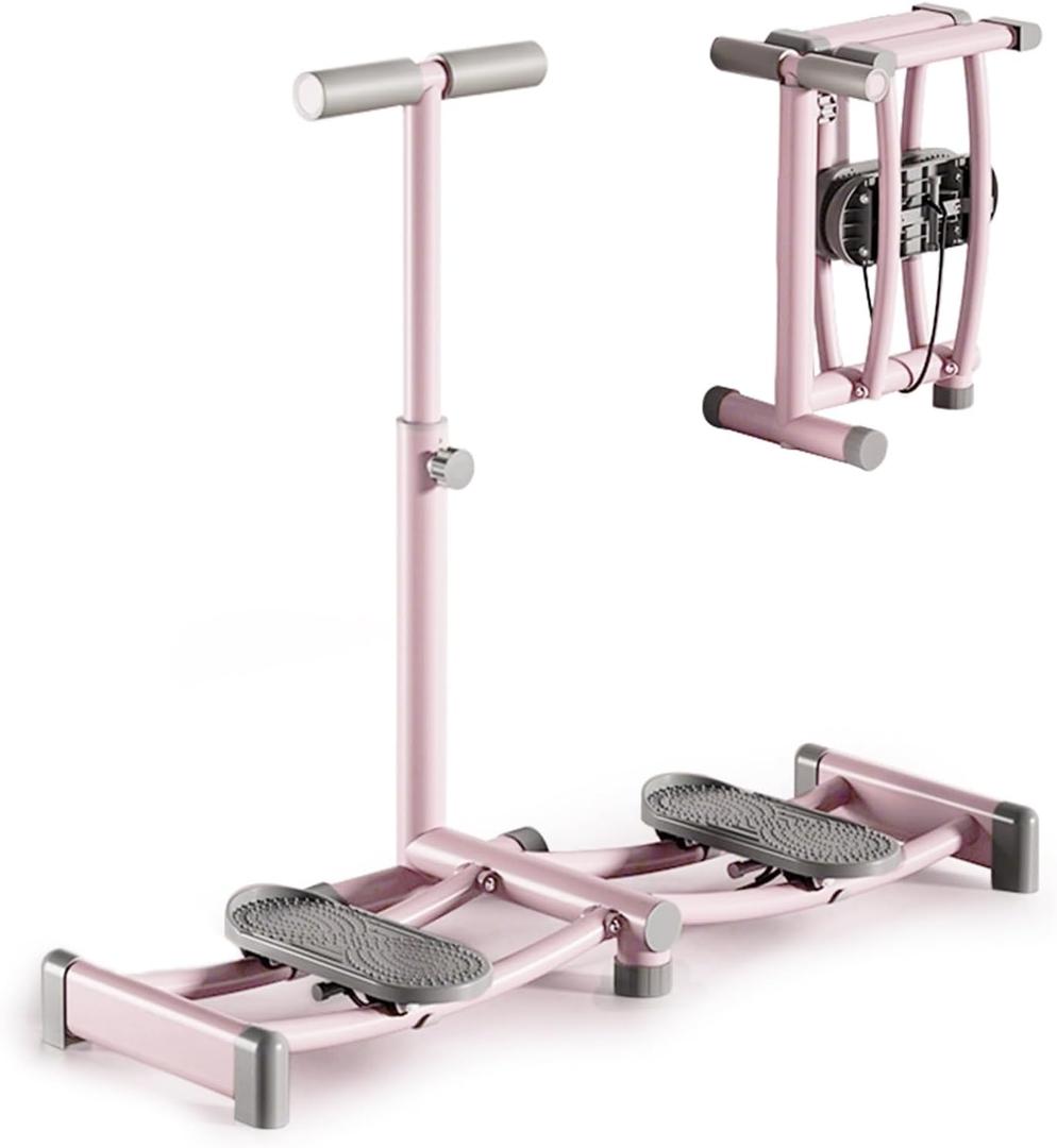 Ski Machine Exercise Equipment, Foldable Ski Trainer, Adjustable Leg Ski Simulator Machine Durable Upgraded Leg Workout Equipment Hip Trainer, Pelvic Floor Trainer Woman Ski Exercise Machine for Home