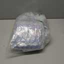 E-far Square Plates and Bowls Sets, 12-Piece Stoneware Dinnerware Sets for 4, Reactive Glaze Dish Set, Chip and Scratch Resistant, Microwave and Dishwasher Safe, Deep Sea Blue