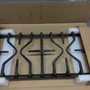 Upgraded WB31X27151 WB31X24736 Stove Grate Replacement for GE Stove Parts 19.6 x 10 Cast Iron Range Grate GE Range Surface Burner Grate General Electric Gas Cooktop Side Grate Rack