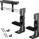 2 PCS Premium Adjustable GPU Support BracketGraphics Card Support, GPU BraceVideo Card HolderAnti Sag GPU Stand 6-96mm Vertical Mount Suitable for Most Models(Black)