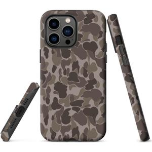 for iPhone 15 Pro Max Case,Hunting Camouflage(Camo),Dual Layer Soft TPU Hard PC Bumper Case Design