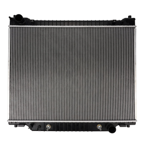 Torchbeam Core Radiator Compatible with E-150, E-250, E-150/E-250/E-350/E-450 Econoline/Club Wagon/Econoline Club Wagon/Super Duty, Econoline Super Duty (w/ 3/8 Transmission Oil Cooler Connections)