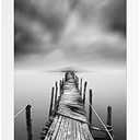 BOJIN 8x16 Picture Frames White Solid Wood Without Mat Photo Frame for Wall Hanging Home Decoration