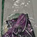 rabbitgoo Cat Harness and Leash Set for Walking Escape Proof, Adjustable Soft Kittens Vest with Reflective Strip for Cats, Comfortable Outdoor Vest, Purple, L