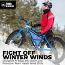 Tough Headwear Balaclava Ski Mask for Men & Women - Motorcycle Shiesty Mask - Thermal Winter Face Masks - Men's Pasamontaas (Black)