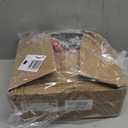 4 Pack 12 Inch Mini Christmas Trees with Lights Table Top Christmas Tree for Office in Basket Base Snowy Red Bows Berries Christmas Decorations Miniature Christmas Tree Tabletop Desk Home Decor