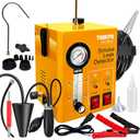 Smoke Machine Automotive with Built-in Air Compressor, Professional Smoke Leak Detector for Car, Diagnostic Leak Tester Tools for EVAP, Vacuum, Fuel and More Leak Testing