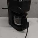 Amazon Basics 5 Cup Drip Coffee Maker, Coffee Machine with Glass Coffee Pot (0.8 Qt), Auto Shut-off, Auto Pause, Removable Filter Basket, Matte Black