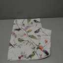 VOGOL Country Style Kitchen Valances, Short Light Filtering Decorative Drapes for Living Room, Rod Pocket Faux Linen Curtains Valance for Bedroom, 52 x 12, 1 Piece