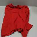 Women's Oversized Sweater, Crewneck Long Sleeve Women Sweaters, 2025 Fall Winter Fuzzy Knit Casual Sweater, Chunky Warm Pullover Sweaters Top, Red, Medium