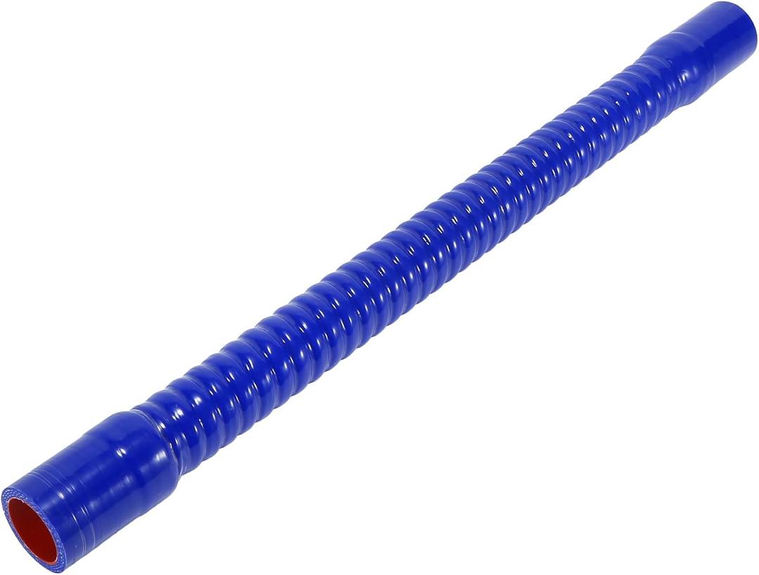 X AUTOHAUX 30mm 1.18" ID 500mm 19.69" Length 0 Degree Silicone Coolant Hose