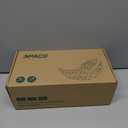 XPACS Men's Orthopedic Comfy Slippers, Stylish Arch Support Casual Shoes for Plantar Fasciitis Recovery, Non Slip Canvas Shoes for Heel and Foot Pain Relief (9.5, W2-black)