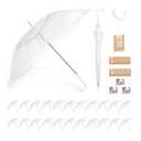ANZOULIZE Clear Umbrella for Wedding