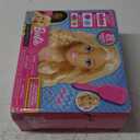 Barbie Fashionistas 8-Inch Styling Head, Blonde, 20 Pieces Include Hair Styling Accessories, Kids Toys for Ages 3 Up by Just Play