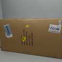 LYNCOHOME Fluted Lift Top Coffee Table with Storage, Modern Coffee Table for Living Room, Home Office(Natural) (18.9''D x 37.4''W x 16.2''H)