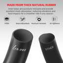 AR-PRO 2.25/2.50-16 Dirt Bike Inner Tubes with TR4 Straight Valve, 70/90-16 Heavy Duty Off-Road Motorcycle Inner Tubes, Compatible with Honda CRF 80F/XR 80/XR 80R and More (1-Pack)