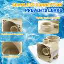 350089 Volute Housing Kit Replacement for Pentair SuperFlo Pool Pump, VS Volute 1.5HP EC-342001, VST 342002, 1.1THP 348190 and 1HP EC-348190
