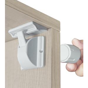 Magnetic Baby Proofing Cabinet Locks - Child Safety for Cabinets, Drawers & Cupboards - 16 Locks 3 Keys - No Drilling Easy Install by DOMILE