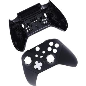 Generic Back Shell w/Faceplate Kit for Xbox Elite Series 2 Controller Model 1797 (1797-FFHS, Black)