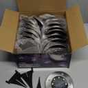 Solar Ground Lights Pack of 16, Garden Solar Outdoor Waterproof Pathway Bright In-Ground Landscape Lights for Patio, Lawn, Yard, Driveway, Step and Walkway White Light