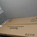 Board2by Extra Large Cork Bulletin Board 48" X 48", Foldable Notice Pin Board for Wall, Silver Aluminum Framed 4'x4' Corkboard, Wall Mounted Noticeboard with 36 Push Pins for School, Home & Office